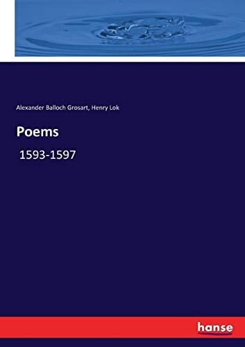 Poems 1593-1597