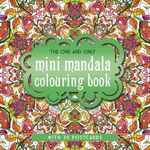 The One and Only Mini Mandala Colouring Book With 30 Postcards