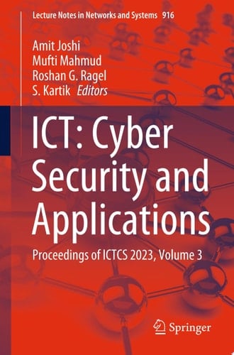 ICT: Cyber Security and Applications