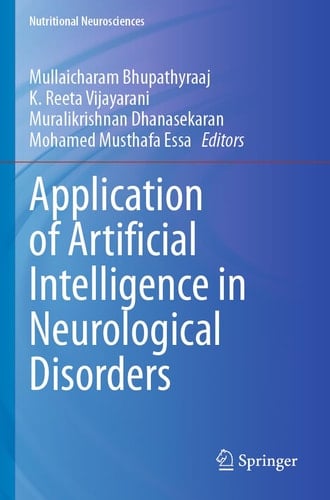 Application of Artificial Intelligence in Neurological Disorders