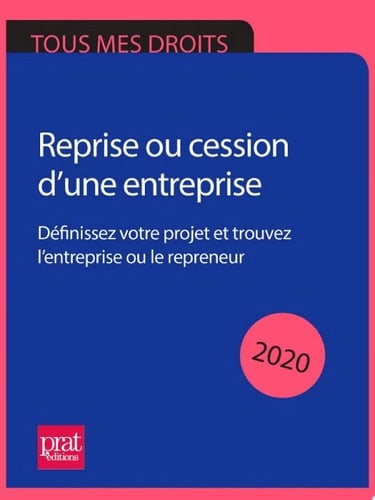 Reprise ou cession d'une entreprise 2020