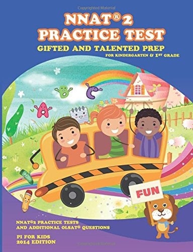 Nnat2 Practice Test Gifted and Talented Prep for 1st Grade