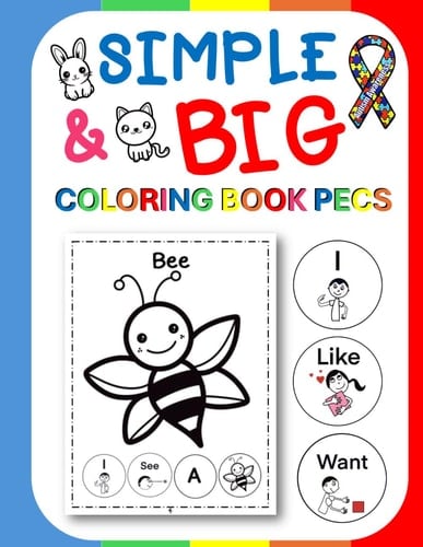 PECS Coloring book