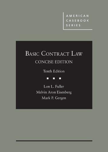Basic Contract Law, Concise Edition