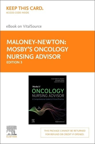 Mosby's Oncology Nursing Advisor - Elsevier E-Book on VitalSource (Retail Access Card)