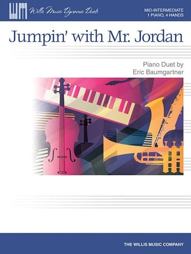 Jumpin' with Mr. Jordan National Federation of Music Clubs 2020-2024 Selection Mid-Intermediate Level 1 Piano, 4 Hands