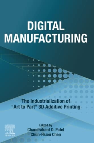 Digital Manufacturing The Industrialization of "Art to Part" 3D Additive Printing