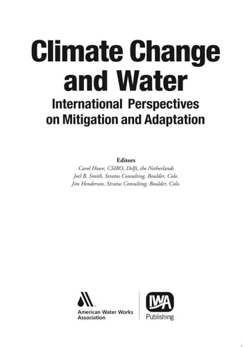 Climate Change and Water