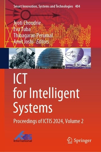 ICT for Intelligent Systems Proceedings of ICTIS 2024, Volume 2
