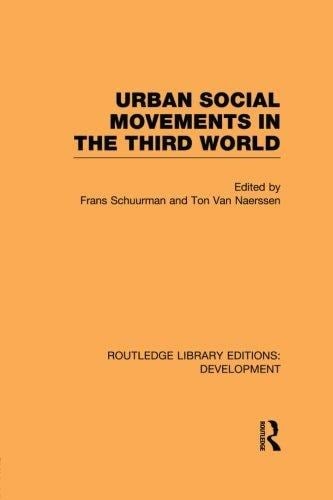Urban Social Movements in the Third World