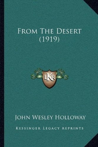 From The Desert (1919)