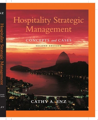 Hospitality Strategic Management Concepts and Cases