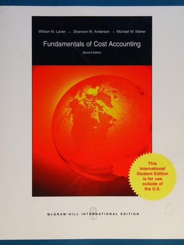 Fundamentals of Cost Accounting