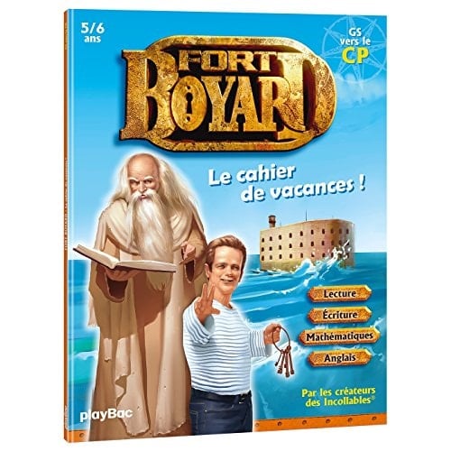 Fort Boyard, Le cahier de vacances ! GS vers le CP, 5-6 ans