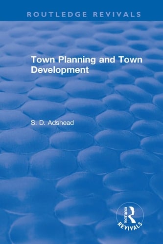 Revival Town Planning and Town Development (1923)