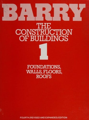 Construction of Buildings: Construction and Materials (v. 1)