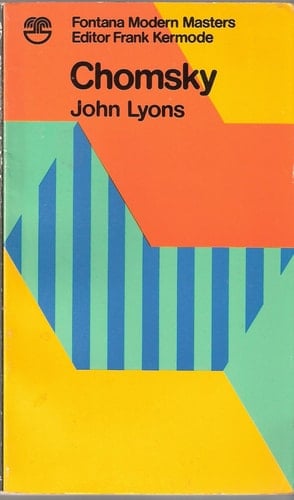 Chomsky (Fontana modern masters)