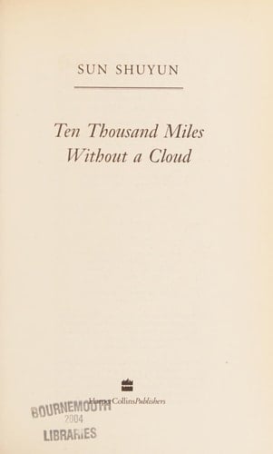 Ten Thousand Miles Without a Cloud