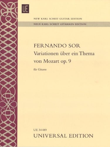 Variations on a Theme of Mozart Op.9