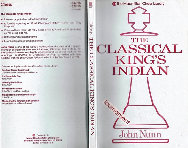 The Classical King's Indian (The Macmillan Chess Library)