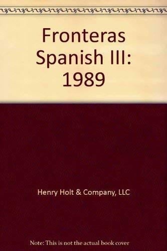 Fronteras Spanish III 1989