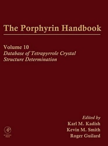 The Porphyrin Handbook, Volume 10 (Porphyrin Handbook S)