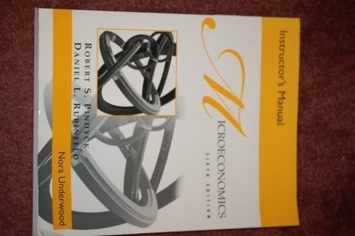 Microeconomics : Instructor's manual