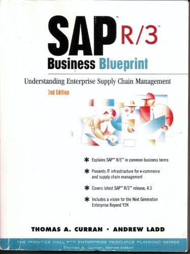 Sap R/3 Business Blueprint: Understanding Enterprise Supply Chain Management