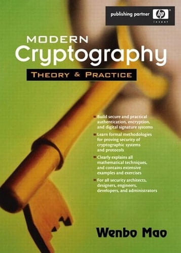 Modern Cryptography Theory and Practice