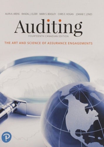 Auditing The Art and Science of Assurance Engagements, Fourteenth Canadian Edition