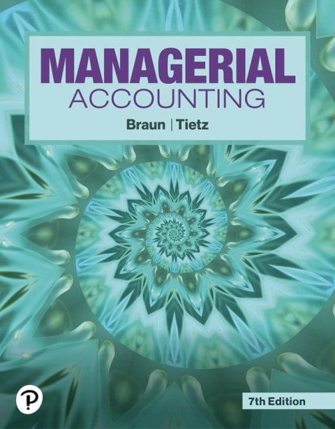 Managerial Accounting (Pearson+)