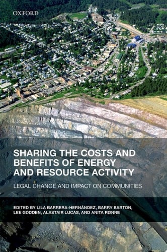 Sharing The Costs And Benefits Of Energy And Resource Activity