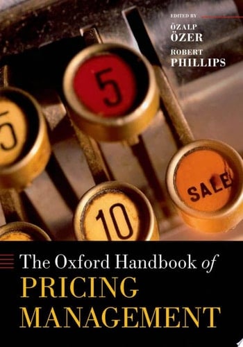 The Oxford Handbook Of Pricing Management