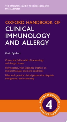 Oxford Handbook Of Clinical Immunology And Allergy