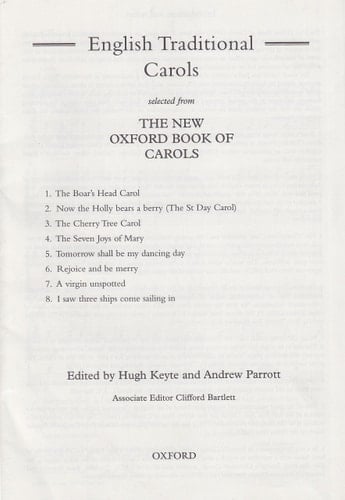 English Traditional Carols