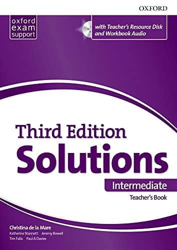 Solutions 3rd Edition Intermediate. Teacher's Book and Teacher's Resource CD-Rom