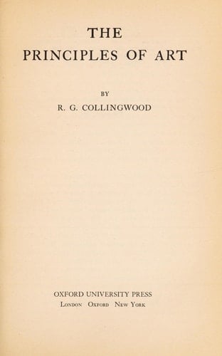 The Principles of Art (Galaxy Books)