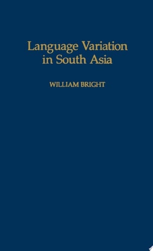 Language Variation in South Asia