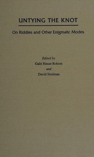 Untying the Knot: On Riddles and Other Enigmatic Modes