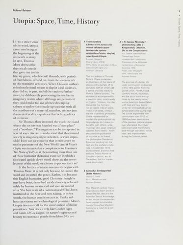 Utopia: The Search for the Ideal Society in the Western World