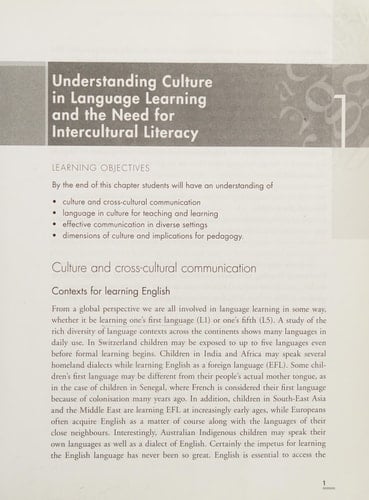 Teaching English As a Second Language