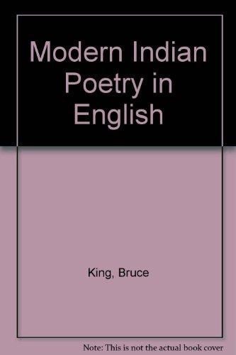 Modern Indian Poetry in English