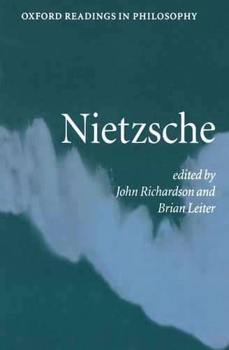Nietzsche (Oxford Readings in Philosophy)