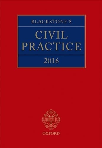 Blackstone's Civil Practice 2016