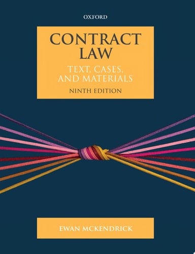 Contract Law: Text, Cases, and Materials (Text, Cases, and Materials)