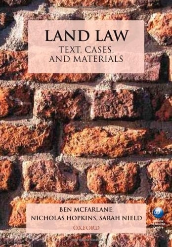 Land Law: Text, Cases, and Materials (Sipri Yearbook Series)