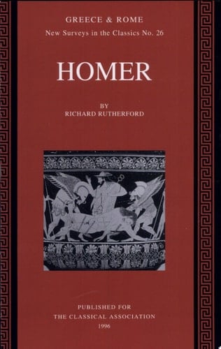 Homer (New Surveys in the Classics, Series Number 26)