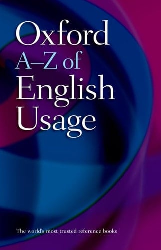 Oxford A-Z of English Usage