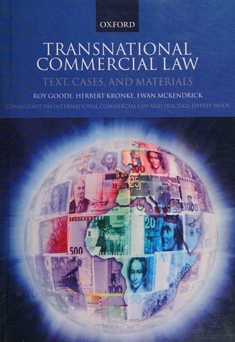 Transnational Commercial Law: International Instruments and Commentary
