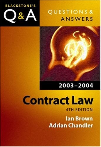 Contract Law (Blackstone's Law Q & A)